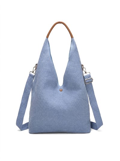 Bolso de hombro lino