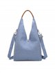 Bolso de hombro lino