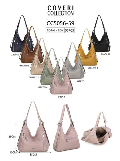 Bolso hobo multibolsillos 2