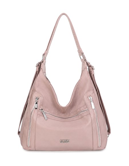 Bolso hobo multibolsillos