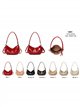 Bolso baguette charol