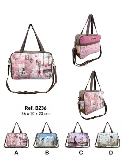 Bolso maletín mediano estampado Sweet Candy 2