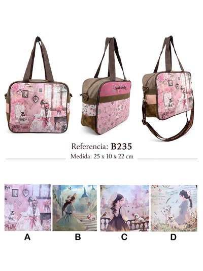 Bolso maletín pequeño estampado Sweet Candy 2