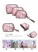 Pack de 3 neceseres estampados Sweet Candy