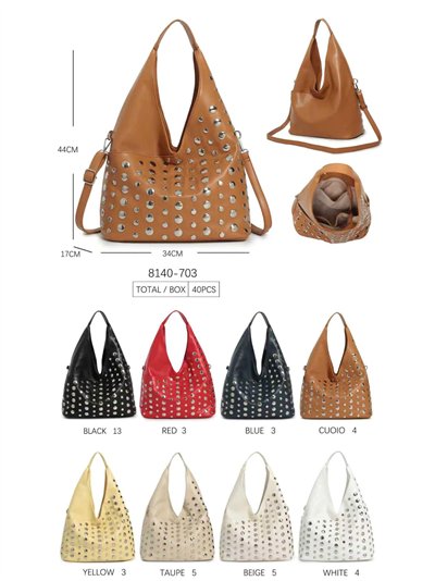 Bolso hobo con tachuelas 2