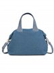 Bolso bowling denim con correa
