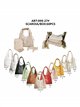 Bolso shopper calado con neceser interior