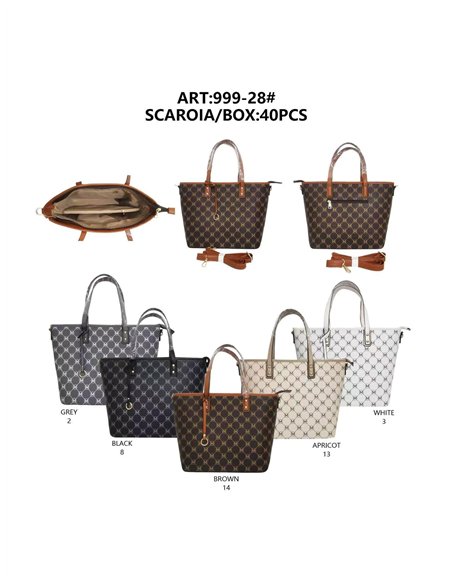 Bolso shopper monograma