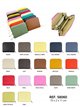 Cartera pequeña de piel con múltiples compartimentos