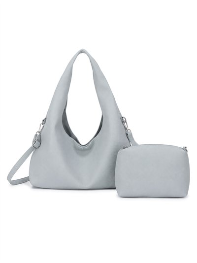 Bolso hobo con neceser a juego
