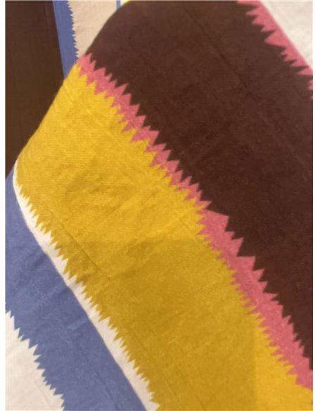 Pantalón palazzo rayas multicolor