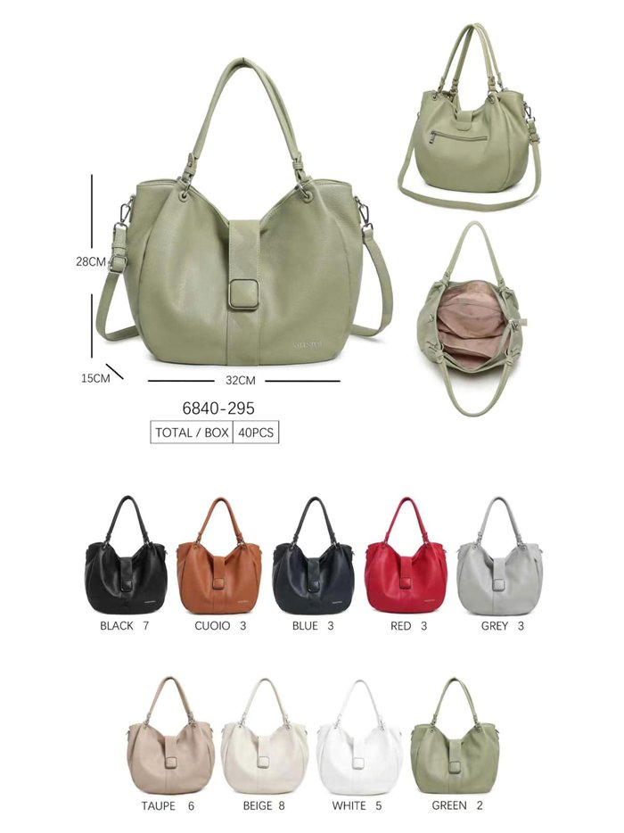 Bolso shopper hebilla