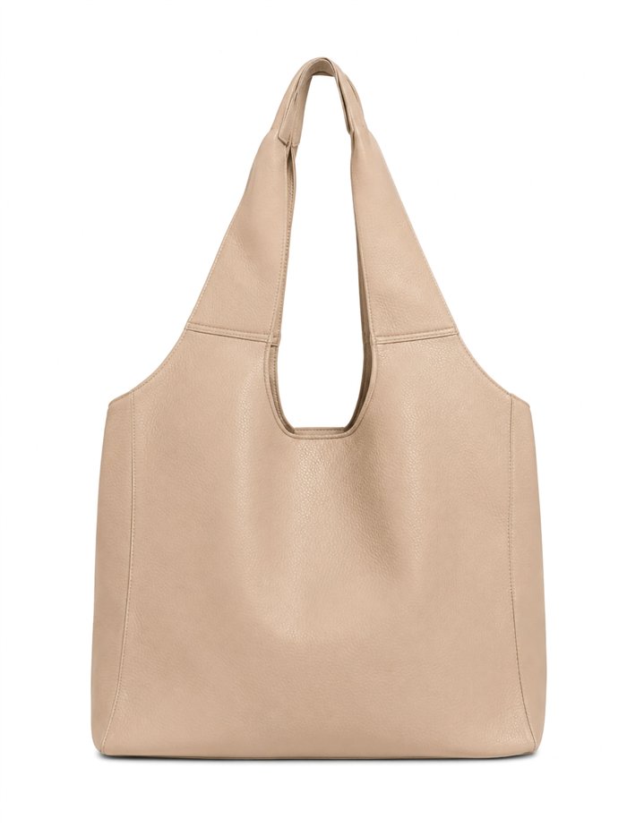 Bolso hobo con neceser extraíble y correa larga