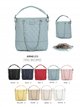 Bolso shopper acolchado con asa de cadena