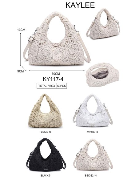 Bolso de mano crochet