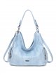 Bolso hobo de hombro con bolsillos laterales