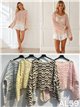 Jersey de crochet calado