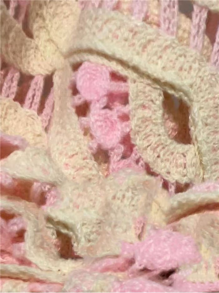 Jersey de crochet calado