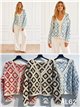 Chaqueta crochet granny square