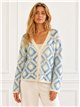 Chaqueta crochet granny square
