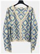 Chaqueta crochet granny square