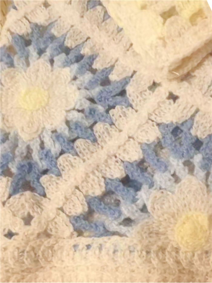 Chaqueta crochet granny square