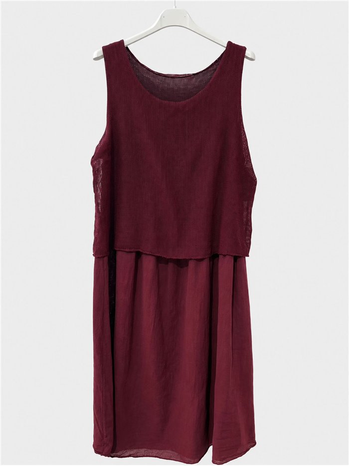 Layered sleeveless dress
