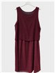 Layered sleeveless dress