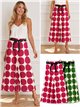Pantalón palazzo maxi lunares con lazo