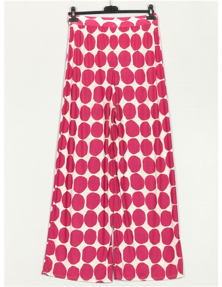 Pantalón lycra recto lunares