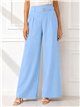 Pantaloni a gamba larga con cintura