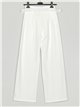 Pantaloni a gamba larga con cintura