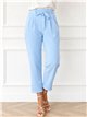 Pantalón paperbag con lazada