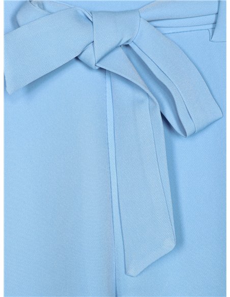 Pantalón paperbag con lazada