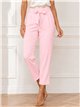 Pantalón paperbag con lazada