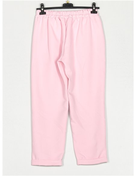 Pantalón paperbag con lazada