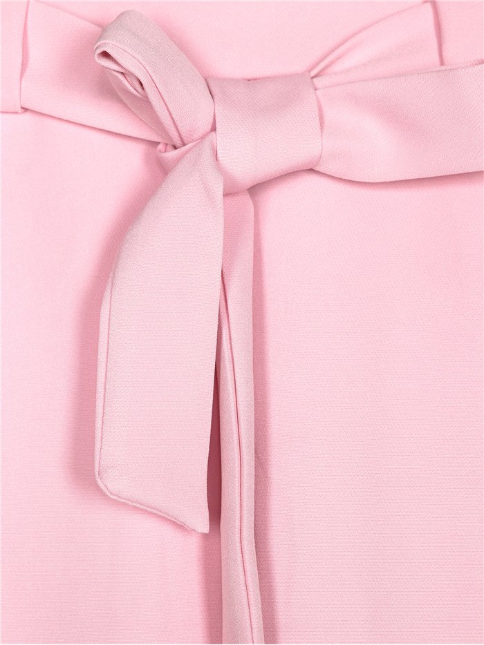 Pantalón paperbag con lazada