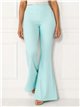 Pantalón flare rayas finas