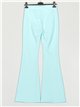 Pantalón flare rayas finas