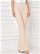 Pantalón flare rayas finas