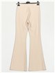 Pantalón flare rayas finas