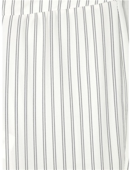 Pantalón flare rayas finas