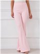 Pantalón flare rayas finas