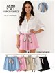 Falda pantalón con cinturón pañuelo