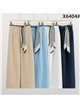 Pantalón wide-leg con cinturón pañuelo