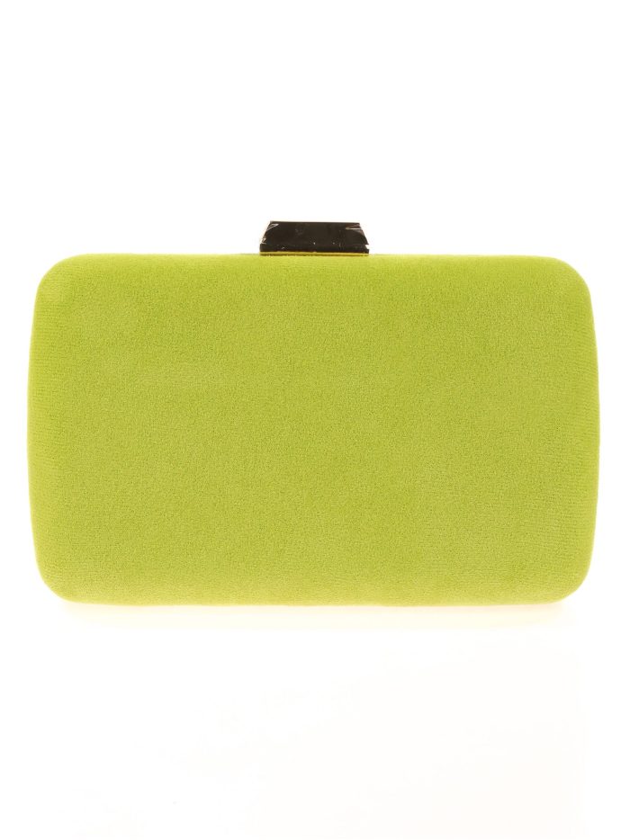 Pochette de soirée en daim lima - AD-12592 LMA