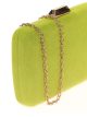 Bolso clutch de fiesta antelina lima
