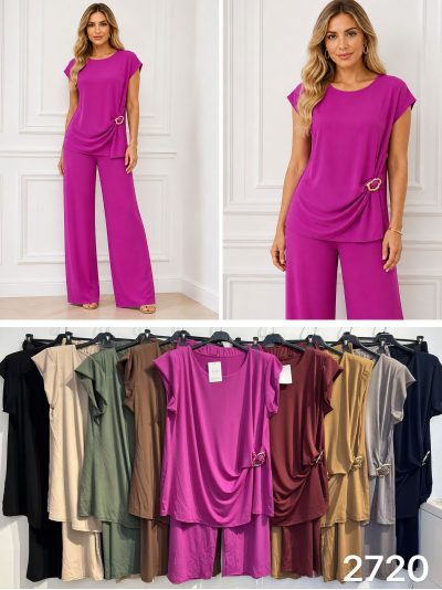 Conjunto blusa lycra con aro lateral y pantalón 2