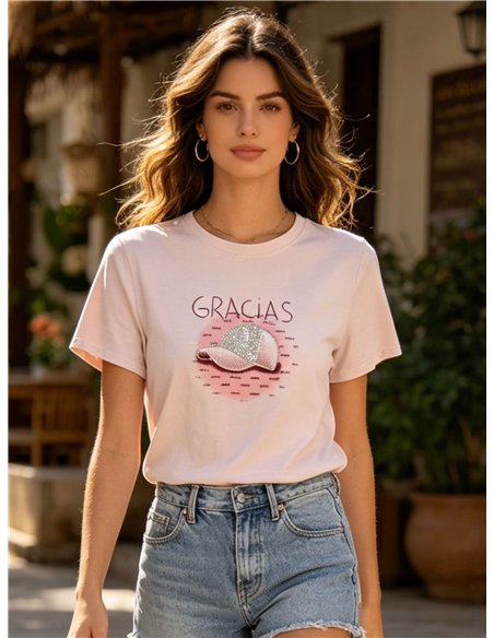 Camiseta de agradecimento