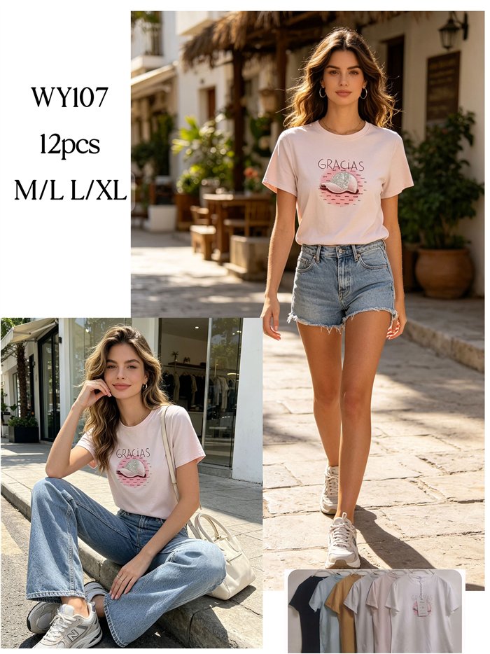 Camiseta de agradecimento